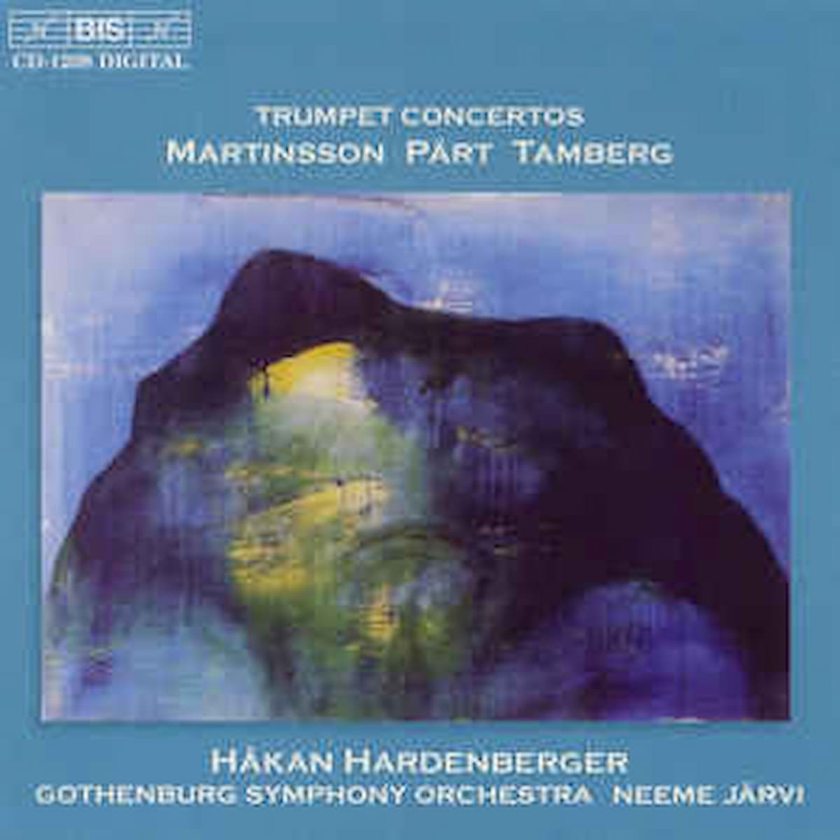 Record cover artwork for Trumpet Concertos