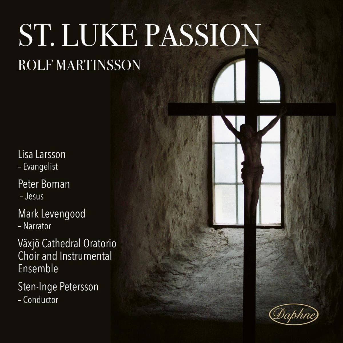 Record cover artwork for St. Luke Passion